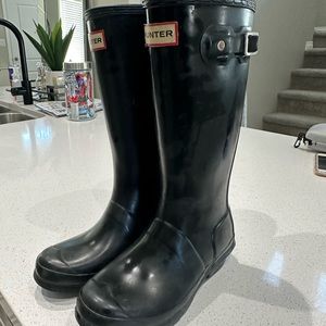 Kids Hunter Rain Boots/ Rubbed Boots